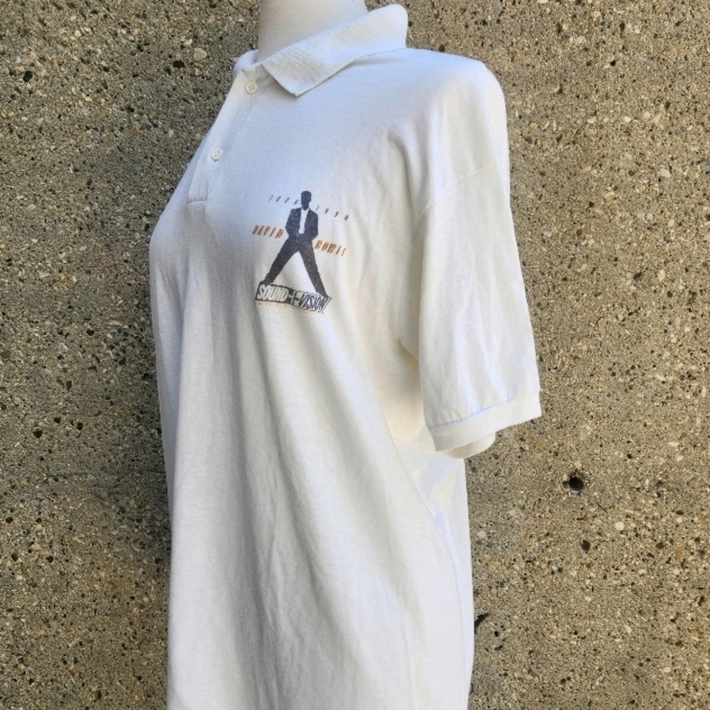 DAVID BOWIE 1990 Tour Polo Shirt
